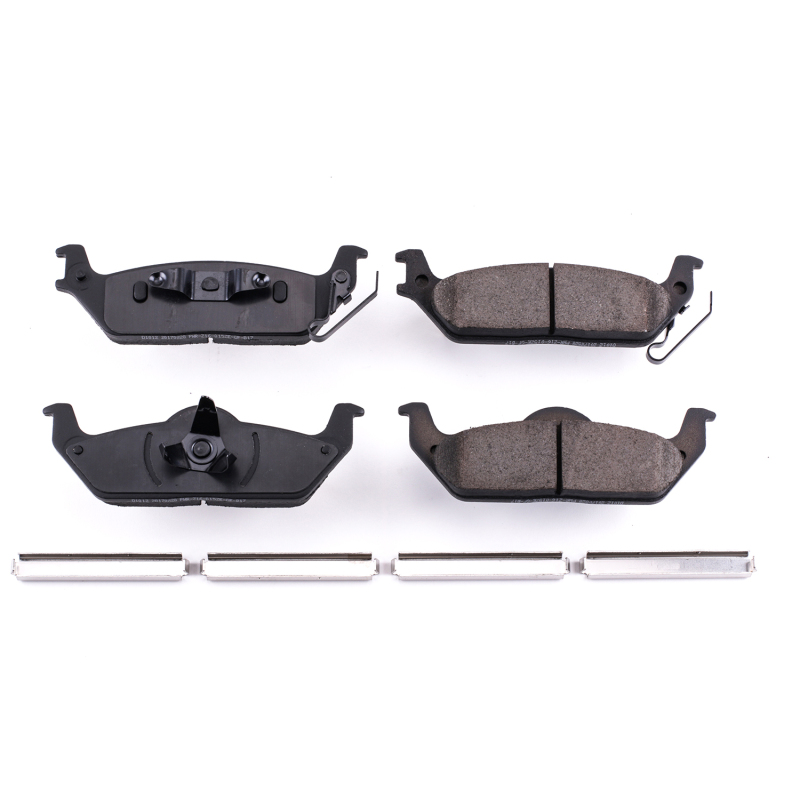 Power Stop 04-11 Ford F-150 Rear Z17 Evolution Ceramic Brake Pads w/Hardware thumbnail 7