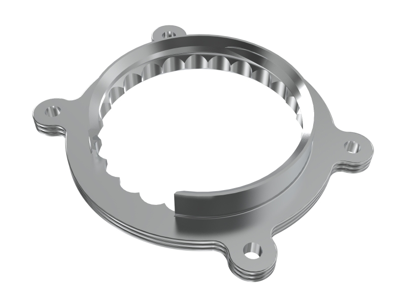 aFe Silver Bullet Throttle Body Spacer Kit Ford Super Duty 23-26 V8-6.8L/7.3L thumbnail 3