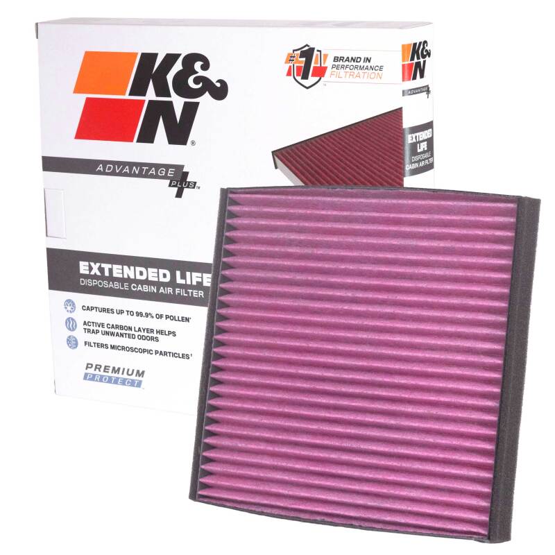 K&N Disposable Cabin Air Filter Advantage Plus 05-10 Scion tC thumbnail 2