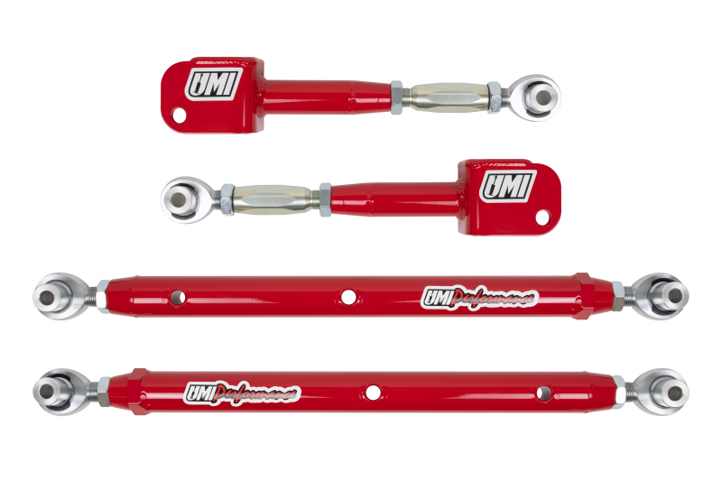 UMI Performance 64-67 GM A-Body Double Adjustable Upper & Lower Rear Control Arms thumbnail 2
