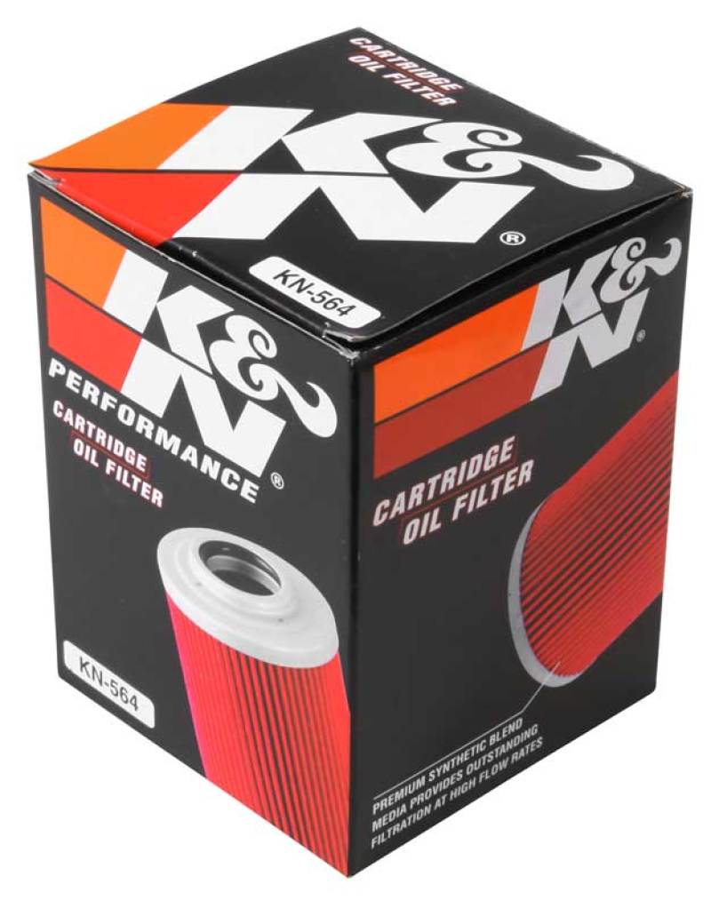 K&N Can/AM Spyder RT 998/ Buell 1125R -2.2219in OD x 0.969in ID x 3.813in H Oil Filter thumbnail 9