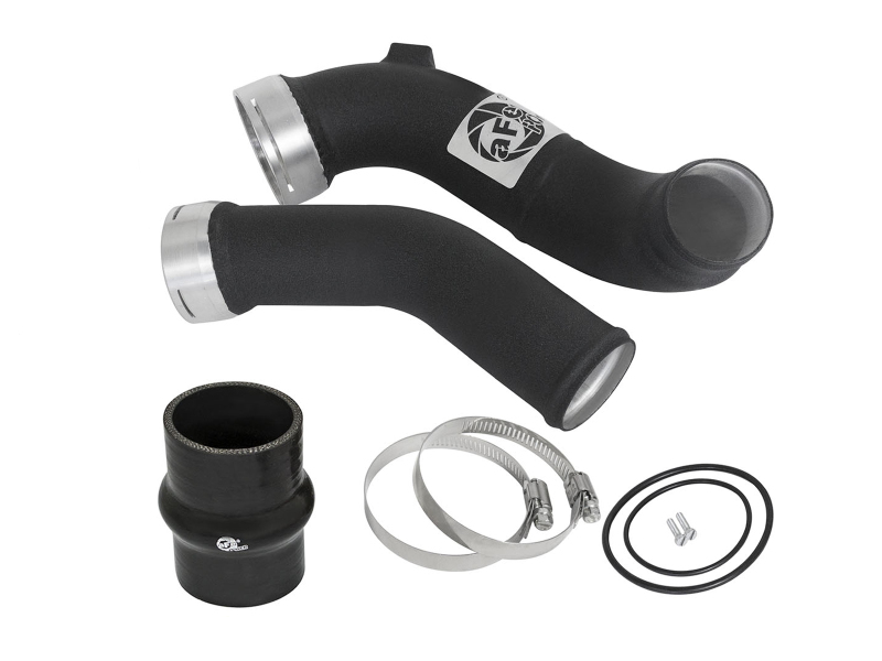 BladeRunner 3 IN Aluminum Cold Charge Pipe Black