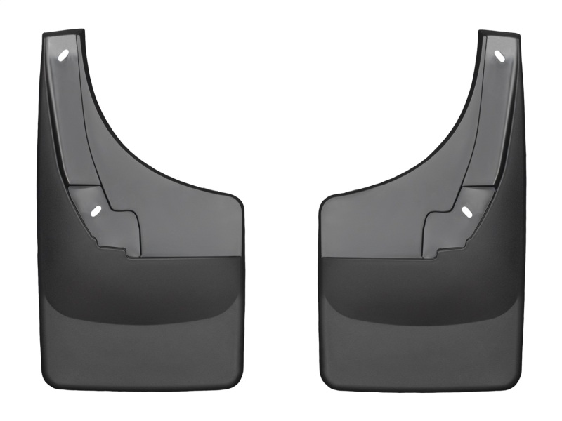 WeatherTech 09+ Dodge Ram 1500 No Drill Mudflaps - Black thumbnail 2