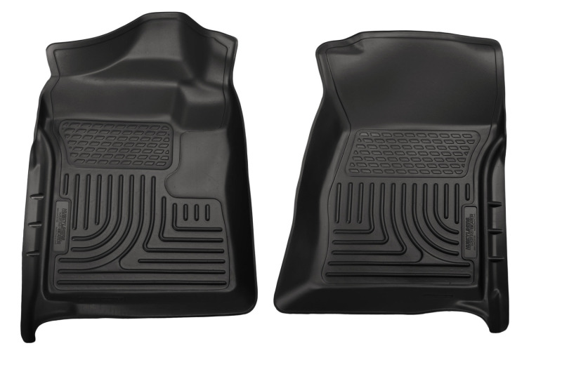 Husky Liners 2012.5 Ford SuperDuty/F-250/F-350 Regular Cab WeatherBeater Black Floor Liners thumbnail 7