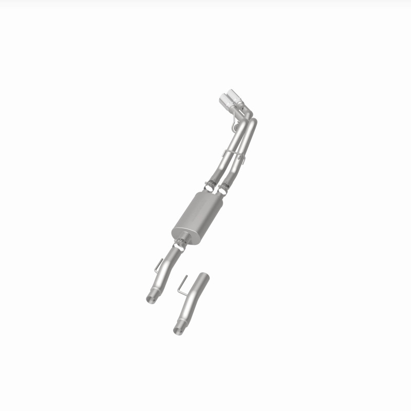 MagnaFlow 11 Ford F-150 3.7L/5.0L/6.2L SS Catback Exhaust Dual Same Side Exit w/ 3.5in SS Tips thumbnail 8