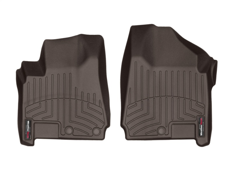 WeatherTech 2010+ Cadillac SRX Front FloorLiners - Cocoa