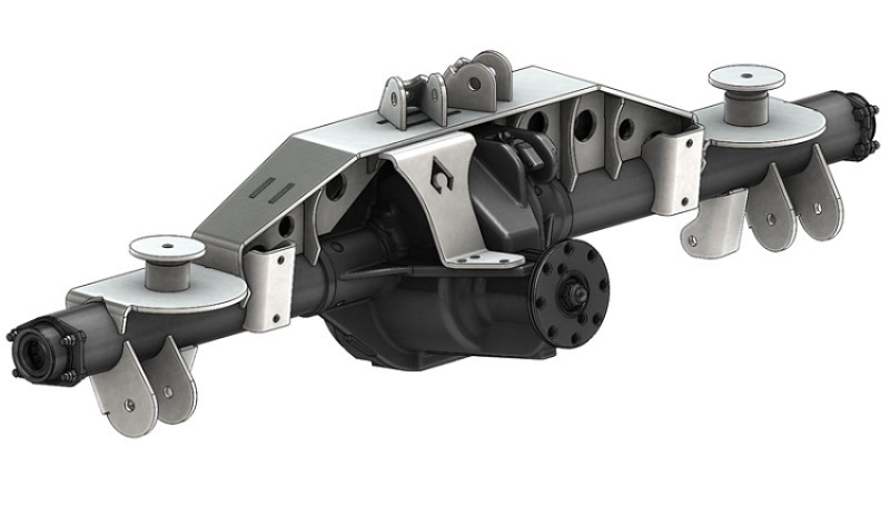Artec Industries Triangulated 8.8 in. Axle Trusses TR8814 TJ Swap Kit with Truss - 2.63" / OEM Swap in an axle and eliminate the tracbar thumbnail 5