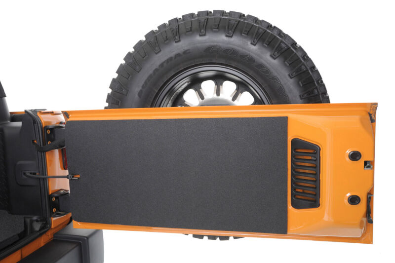 Husky Liners 97-06 Jeep Wrangler TJ/04-06 Wrangler LJ Guardian Comfort Jeep Tailgate Liner thumbnail 2
