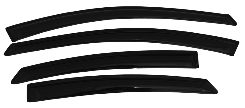 AVS 11-16 Hyundai Elantra (Excl. GT) Ventvisor Outside Mount Window Deflectors 4pc - Smoke thumbnail 2