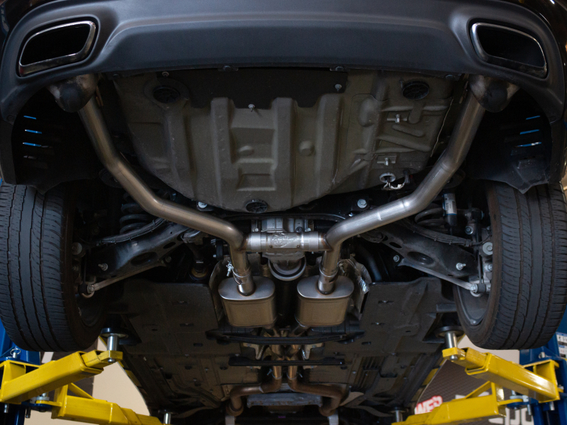 aFe MACH Force-Xp 2.5in 304 SS Exhaust 15-19 Dodge Charger / Chrysler 300 V6 3.6L thumbnail 4