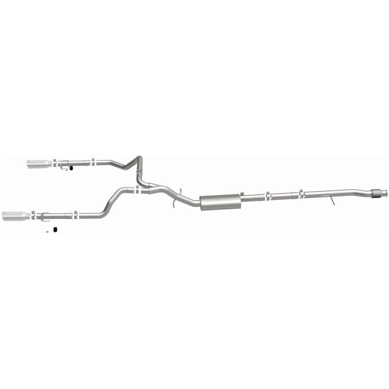 MagnaFlow 2019 Chevy Silverado 1500 V8 5.3L/V6 4.3 Street Series Dual Exit Exhaust w/ Polished Tips thumbnail 7
