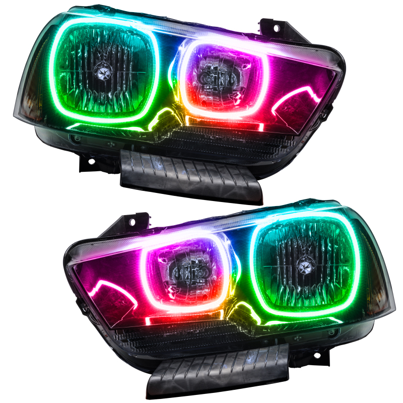 Oracle 11-14 Dodge Charger SMD HL (Non-HID) - ColorSHIFT w/ Simple Controller thumbnail 7