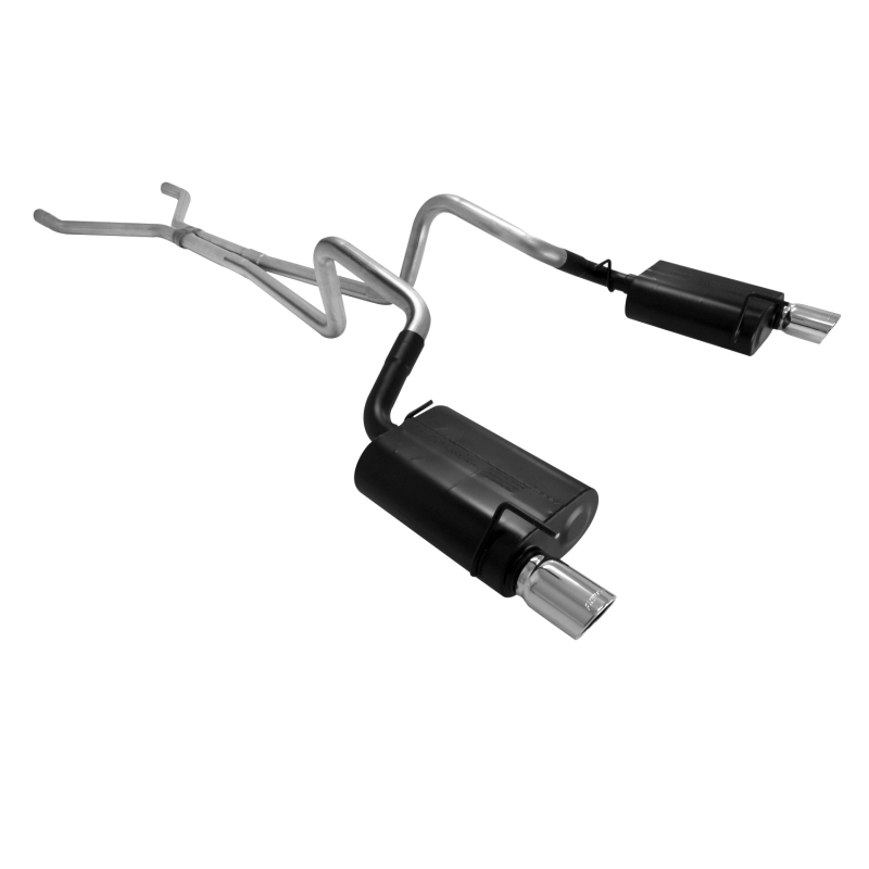 Flowmaster 05-09 Mustang V6 Force II Cat-Back Exhaust System thumbnail 2