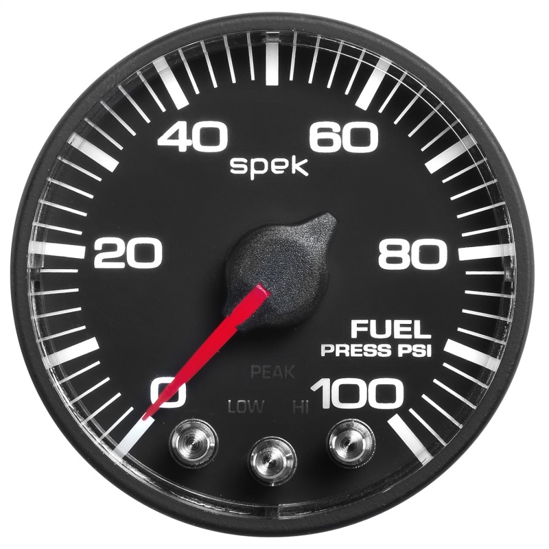 Autometer Spek-Pro - Nascar 2-1/16in Fuel Press 0- 100 psi Bfb Ecu thumbnail 2