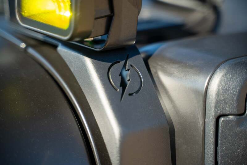 DV8 Offroad 21-23 Jeep Wrangler JL 4XE Dual Light Pod Mounts thumbnail 4