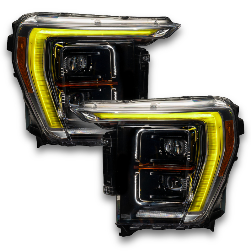 Oracle 21-22 Ford F-150 ColorSHIFT RGB+W Headlight DRL Upgrade Kit w/ No Controller thumbnail 8