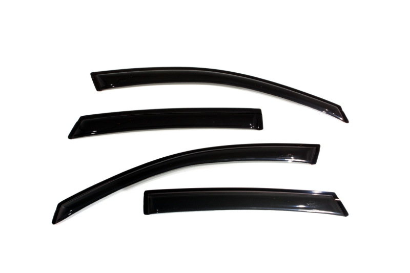 AVS 08-11 Ford Focus Ventvisor Outside Mount Window Deflectors 4pc - Smoke thumbnail 5
