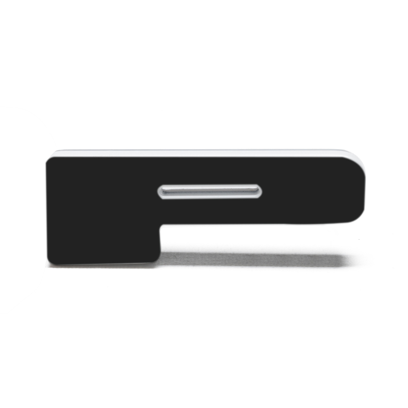 ORACLE Lighting Universal Illuminated LED Letter Badges - Matte Blk Surface Finish - P thumbnail 8