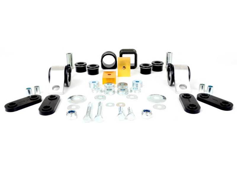 Whiteline 10/2000-9/2002 Subaru Impreza GD Sedan/GG Wagon Front Vehicle Essentials Kit (1x whlW92829, 1x whlW51709A, 1x whlKCA359, 1x whlKSR202) thumbnail 2