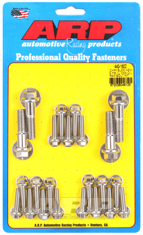 ARP Oil Pan Bolt Kits