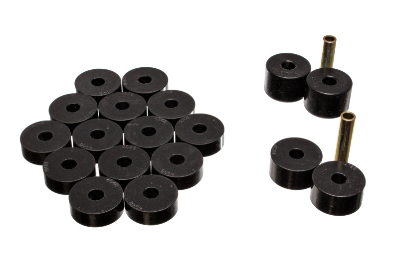 Energy Suspension 74-75 Jeep CJ5/CJ7/CJ8 Scrambler Black Body (Cab) Mount Set thumbnail 4