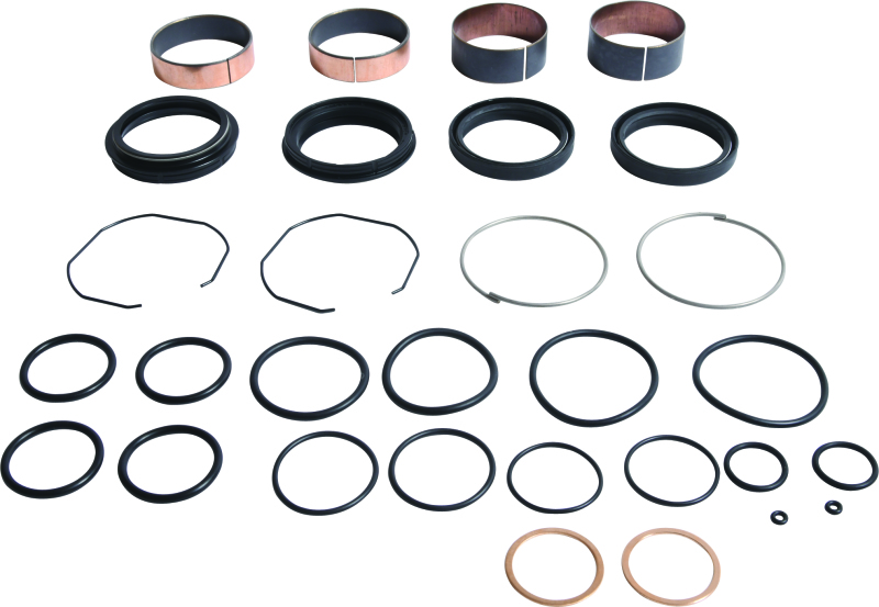 Pivot Works 19-22 Suzuki RMZ250 Fork Rebuild Kit - W/Bushings & Seals thumbnail 2