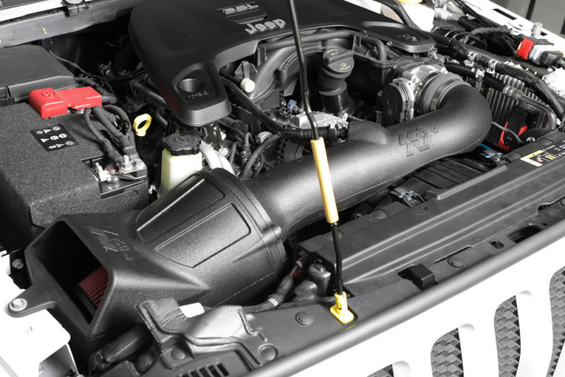 K&N 2018 Jeep Wrangler JL V6-3.6L F/I AirCharger Performance Intake thumbnail 8