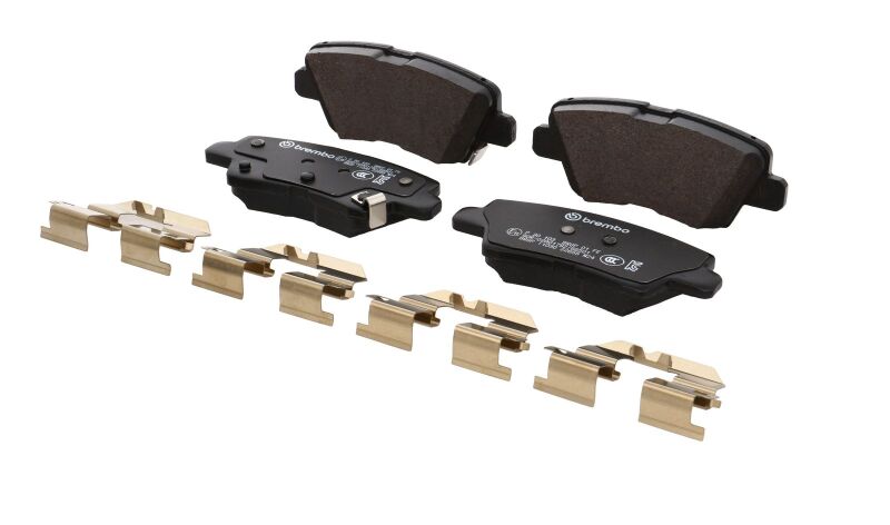 Brembo OE 21-22 Hyundai Accent/19-24 Nexo/2016 Sonata/2019 Sonata PRIME Low-Met Brake Pad - Rear thumbnail 4