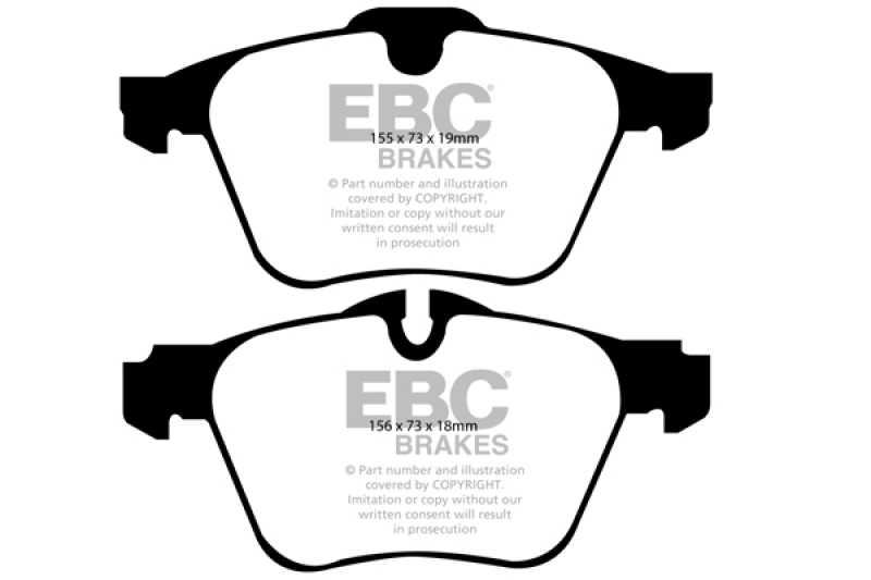 EBC S2 Brake Pad and Rotor Kit (1x ebcDP21912, 1x ebcUSR1549) thumbnail 7
