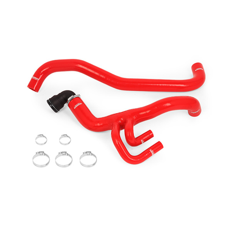 Mishimoto 10-14 Ford F-150 Raptor 6.2L V8 Red Silicone Radiator Hose Kit thumbnail 3