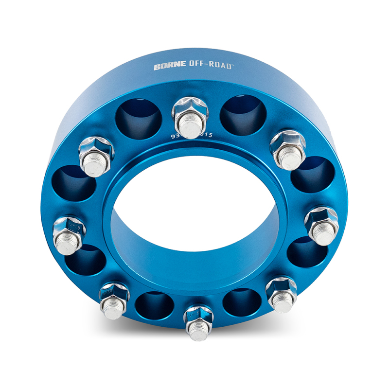 Mishimoto Wheel Spacers - 8X170 - 125 - 50mm - M14 - Blue thumbnail 7