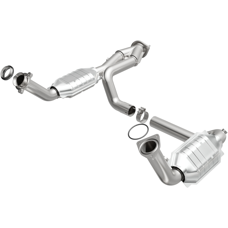MagnaFlow Conv DF 02-06 Cadillac Escalade / 02-06 Chevy Avalanche 5.3L Dual Conv Y-Pipe Assembly 2WD thumbnail 2