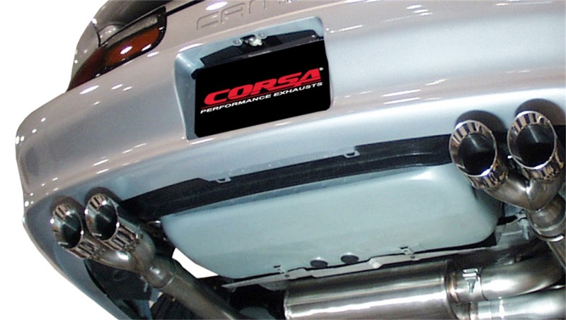 Corsa 1998-2002 Chevrolet Camaro Convertible Z28 5.7L V8 LS1 Polished Sport Cat-Back Exhaust thumbnail 5