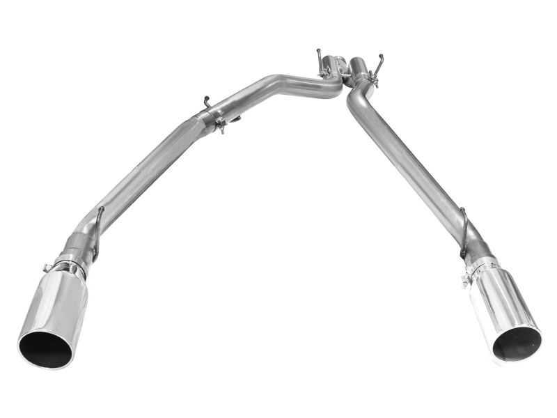 aFe MACH Force XP DPF-Back Exhaust 3in SS w/ 5in Polished Tips 2014 Dodge Ram 1500 V6 3.0L EcoDiesel thumbnail 9