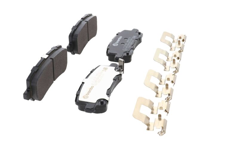 Brembo OE 17-20 Acura MDX/14-20 RLX/15-20 TLX/18-24 Honda Odyssey PRIME Low-Met Brake Pad - Rear thumbnail 6