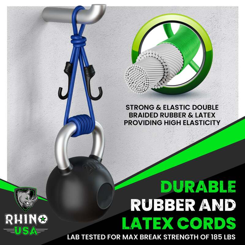 Rhino USA 28Pc Bungee Cord Assortment thumbnail 4