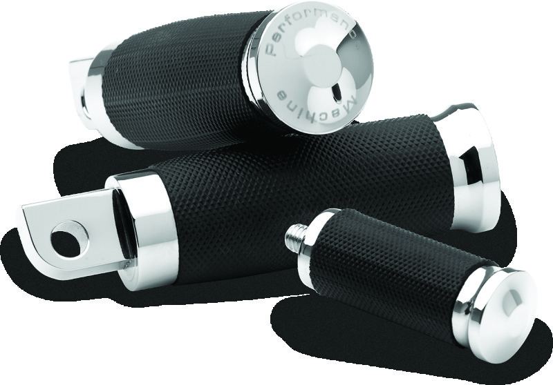 Performance Machine Rubber Shift Pedal Rubber Contour - Chrome