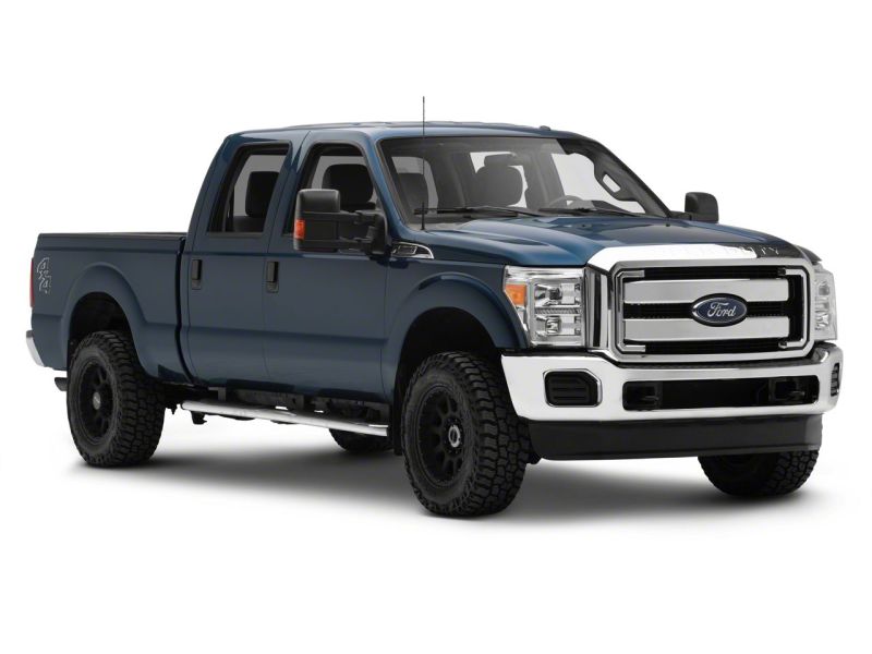 Raxiom 11-16 Ford F-250 Super Duty LED Projector Headlights - Chrome Housing (Clear Lens) thumbnail 4