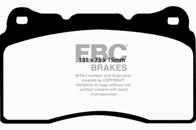 EBC S4 Brake Pad and Rotor Kit (1x ebcDP31210C, 1x ebcUSR7566) thumbnail 8