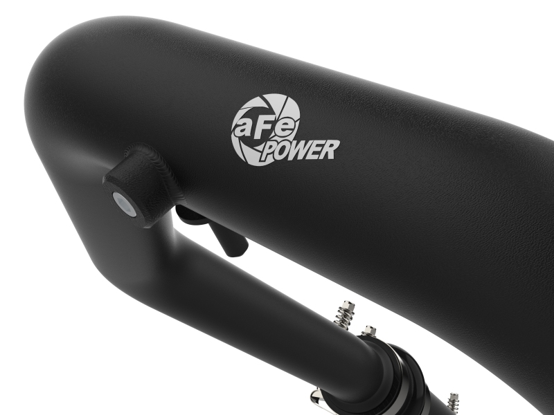 BladeRunner 2 IN to 2-1/2 IN Aluminum Hot Charge Pipe Black