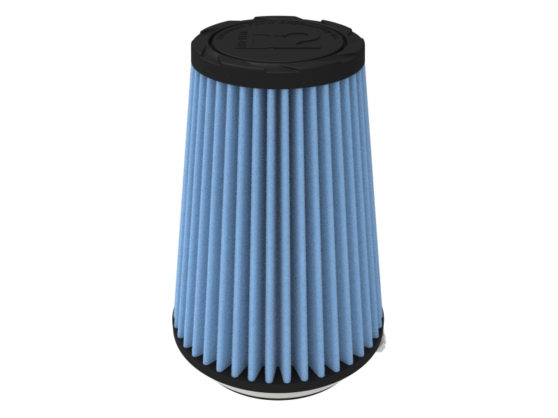 aFe POWER Universal Clamp-On Air Filter w/ D2 Dura-Dry Media 3-5/16in F x 5in B x 3-1/2in T x 7in H