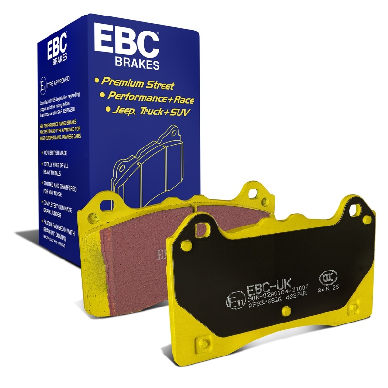 EBC 15-16 Ford Focus RS Yellowstuff Front Brake Pads