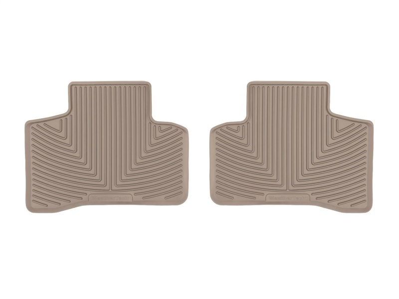 WT Rubber Mats - Rear - Tan