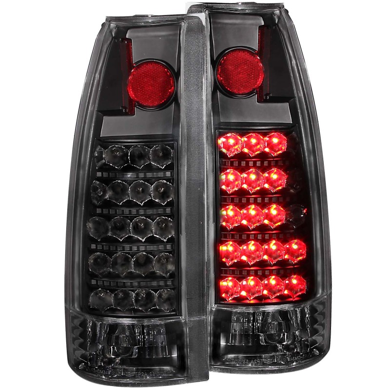 ANZO 1999-2000 Cadillac Escalade LED Taillights Black thumbnail 3