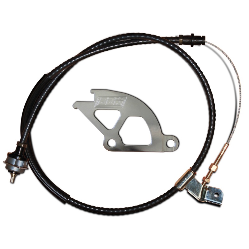 BBK 79-95 Mustang Adjustable Clutch Quadrant And Cable Kit thumbnail 2
