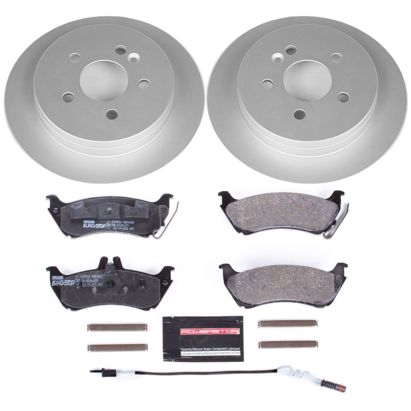 Power Stop 98-03 Mercedes-Benz ML320 Rear Euro-Stop Brake Kit thumbnail 2