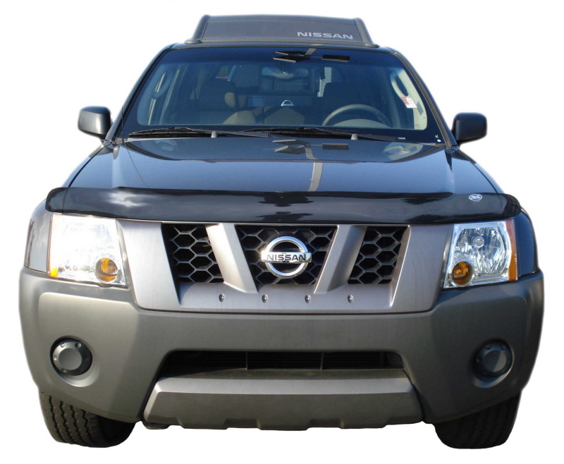 AVS 05-16 Nissan Xterra High Profile Bugflector II Hood Shield - Smoke thumbnail 2