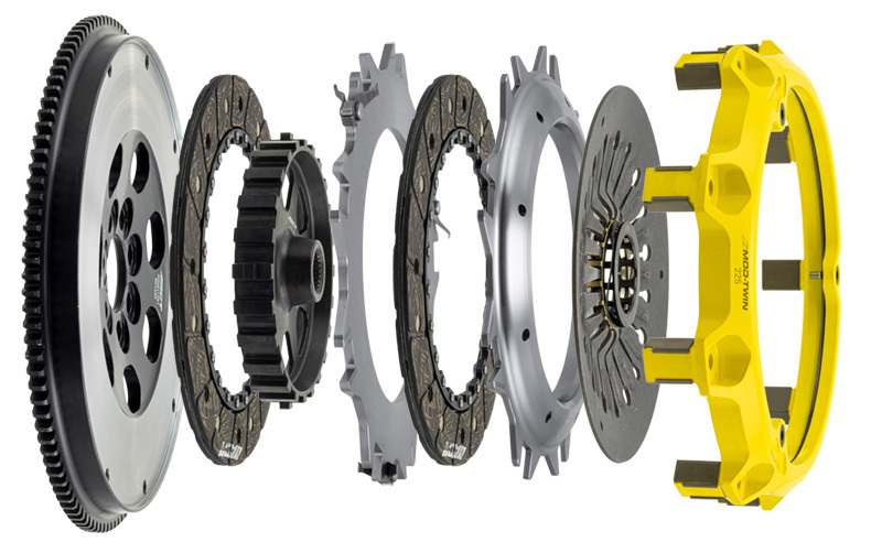 ACT EVO 10 5-Speed Only Mod Twin HD Street Kit Unsprung Mono-Drive Hub Torque Capacity 700ft/lbs thumbnail 5