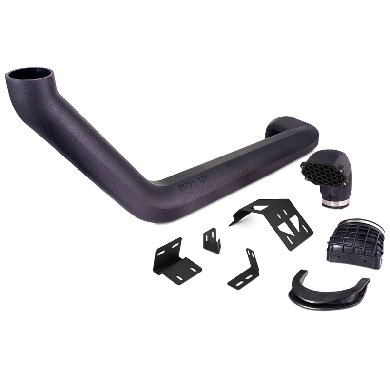 Borne Off-Road 2018+ Jeep Wrangler JL Snorkel - Micro-Wrinkle Black thumbnail 3