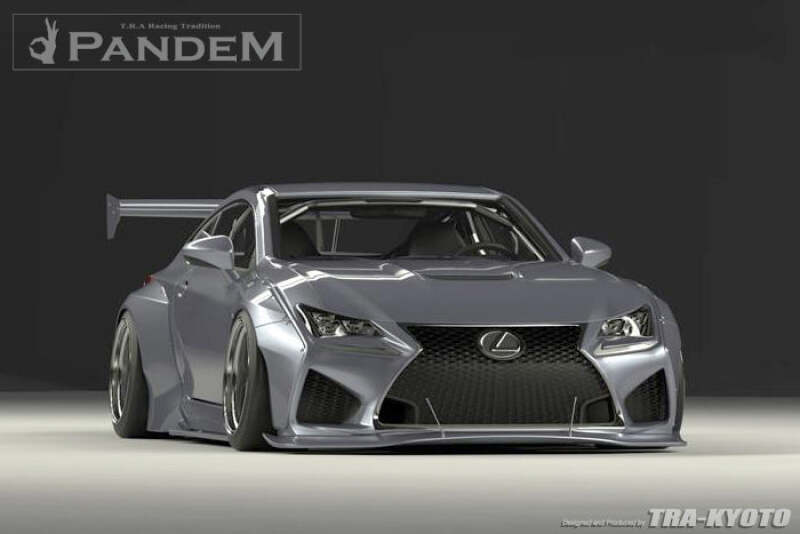 GReddy 15+ Lexus RC-F Rocket Bunny Aero Kit - Full Kit w/o GT Wing thumbnail 3